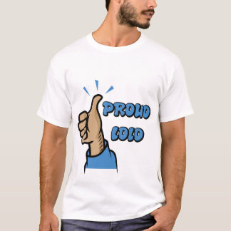 "Proud Lolo"-Mannen T-Shirt