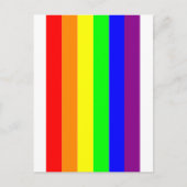 Proud Loud Rainbow Fine Art-Poster Briefkaart (Voorkant)
