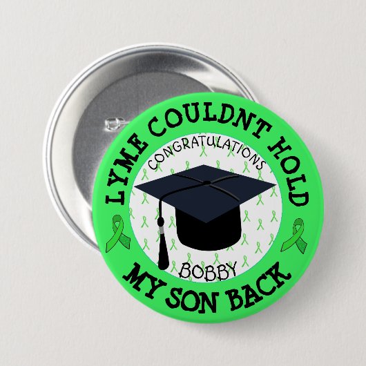 Proud Lyme Afstuderen Button (Voorkant /achterkant)