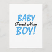 Proud Mam Baby Boy Tshirts en Gifts Briefkaart (Voorkant)