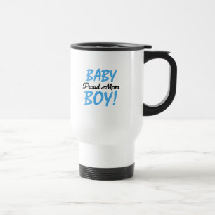 Proud Mam Baby Boy Tshirts en Gifts Reisbeker