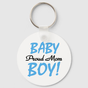 Proud Mam Baby Boy Tshirts en Gifts Sleutelhanger