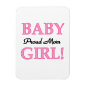 Proud Mam Baby Girl Gifts Magneet (Verticaal)