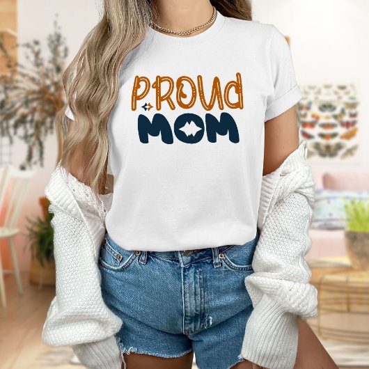 Proud Mam, Baseball T-Shirt