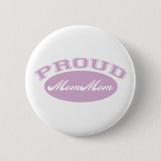 Proud Mam Ronde Button 5,7 Cm (Voorkant)