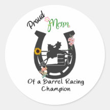 Proud mam van een Barrel Racing Champion T-Shirt B