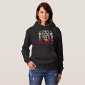 Proud mam van twee 2022 studeert Funny Afstuderen  Hoodie (Voorkant volledig)