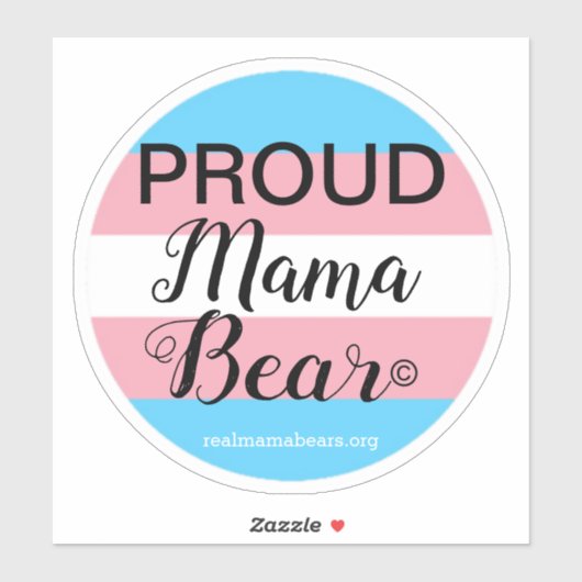 Proud Mam Vinyl Sticker (Vel)