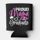 Proud Mama van een Afstuderen Blikjeskoeler (Achterkant)