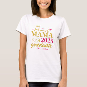 Proud mama van een afstuderen t-shirt