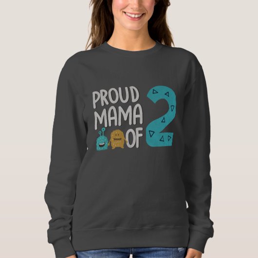 Proud Mama van Two Trui (Voorkant)