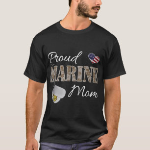 Proud Marine Mam T-shirt