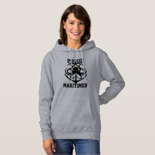 Proud Maritimer hoodie octopus Lighthouse route