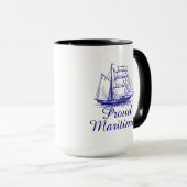 Proud Maritimer Nova Scotia mok koffie (Voorkant rechts)
