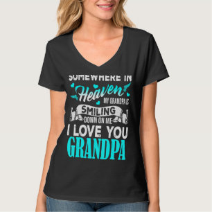 Proud mijn opa in de hemel, Happy Father Day Proud T-shirt