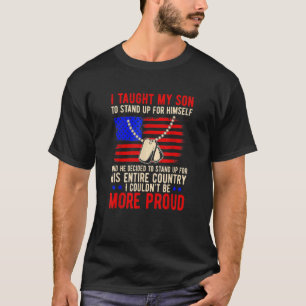 Proud Militaire Mam Amp Pap Ik heb mijn zoon verte T-shirt