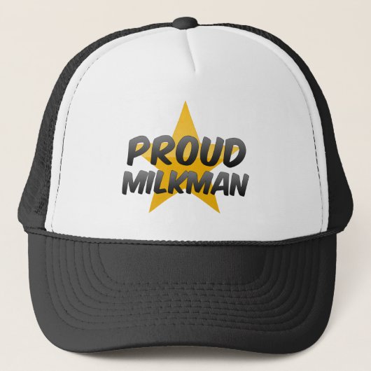Proud Milkman Trucker Pet (Voorkant)
