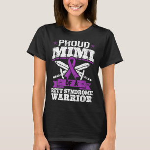 Proud Mimi van een Rett Syndrome Warrior RTT Aware T-shirt