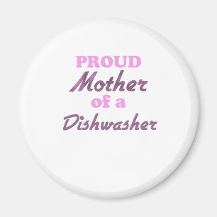 Proud Moeder van een Dishwasmachine Magneet