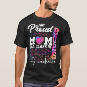 Proud Mom Class of 2026 Afstuderen Senior 2026 Str T-shirt