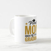 Proud Mom of a Graduate Coffee Mug (Devant gauche)
