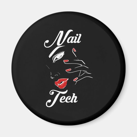 Proud Nail Tech Magneet (Voorkant)