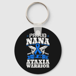 Proud Nana van een Ataxia-warrior Dystaxia-bewustz Sleutelhanger