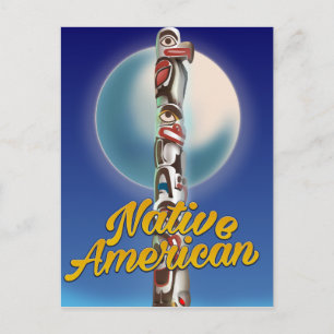 Proud Native American Briefkaart