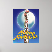 Proud Native American Canvas Afdruk (Voorkant)