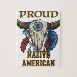 Proud Native American Legpuzzel