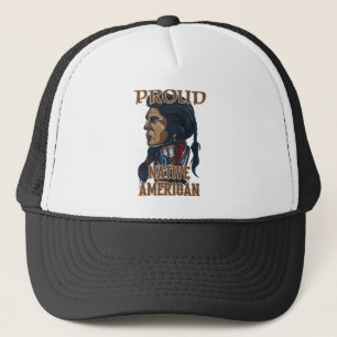Proud Native American Trucker Pet