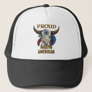 Proud Native American Trucker Pet