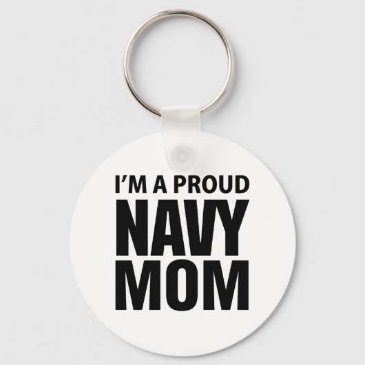 Proud Navy Mam sleutelhanger (Voorkant)