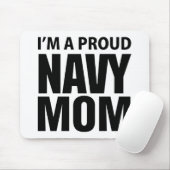 Proud Navy Mousepad Muismat (Met muis)