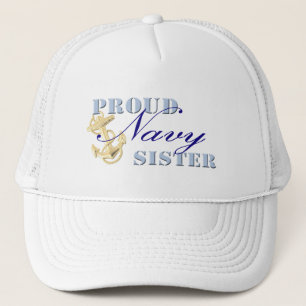 Proud Navy Sister Trucker Pet