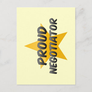 Proud Negotiator Briefkaart