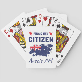 Proud New Australian Citizen, Burgerschapsceremoni Pokerkaarten