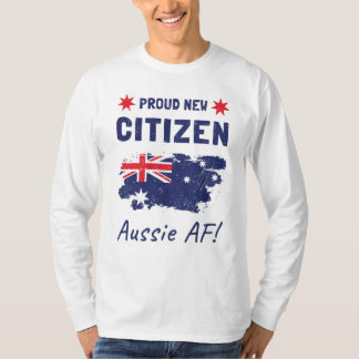 Proud New Australian Citizen, Burgerschapsceremoni T-shirt