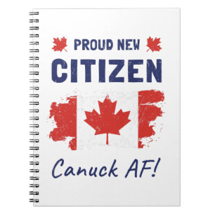 Proud New Canadian Citizen, Burgerschapsceremonie Notitieboek