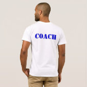 Proud New Father - COACH T-shirt (Achterkant volledig)