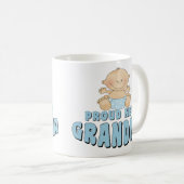 PROUD NEW Grandma T-Shirt Koffiemok (Voorkant rechts)