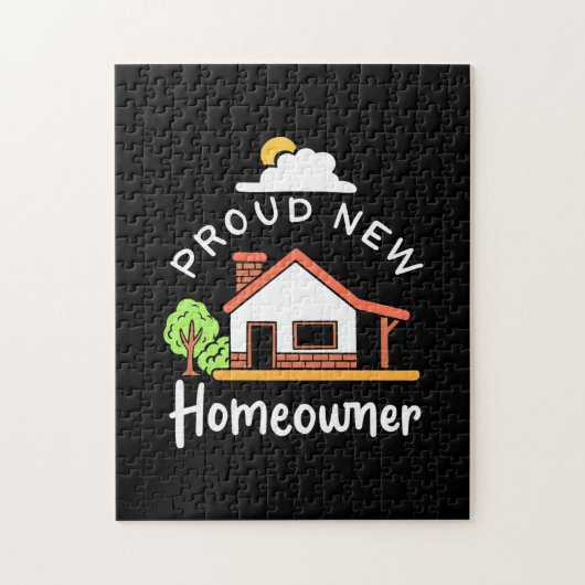 Proud New Homeowner Legpuzzel (Verticaal)