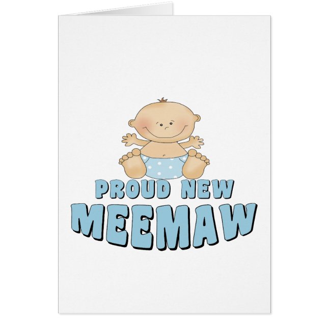 PROUD NEW MeeMaw T-Shirt (Voorkant)