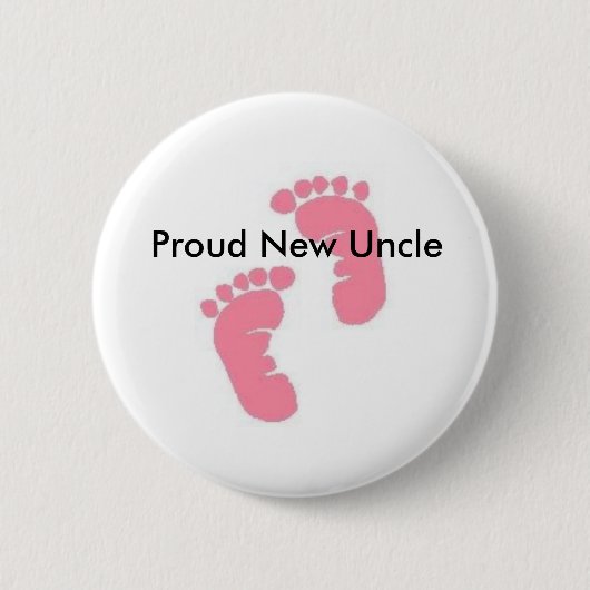 Proud New oom Ronde Button 5,7 Cm (Voorkant)
