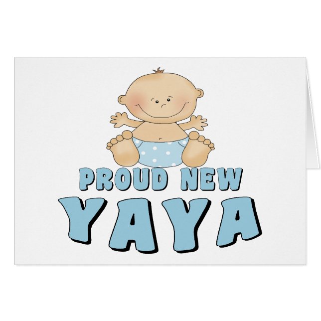 PROUD NEW YaYa T-Shirt (Voorkant Horizontaal)