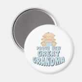 PROUD NIEUW - Grootmoeder T-Shirt Magneet (Voorkant / Achterkant)