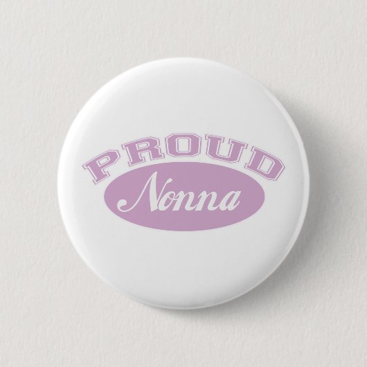 Proud Nonna Ronde Button 5,7 Cm (Voorkant)