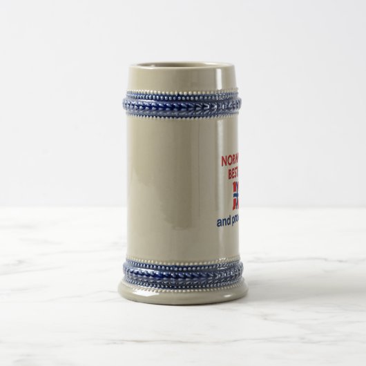 Proud Norway Bestefar (grootvader) Bierpul (Center)