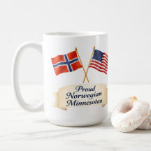 Proud Norwegian Minnesotan Heritage Coffee Mug