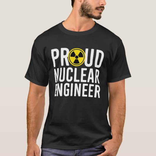 Proud Nuclear Engineer Nuclear Engineer Graduation T-shirt (Voorkant)